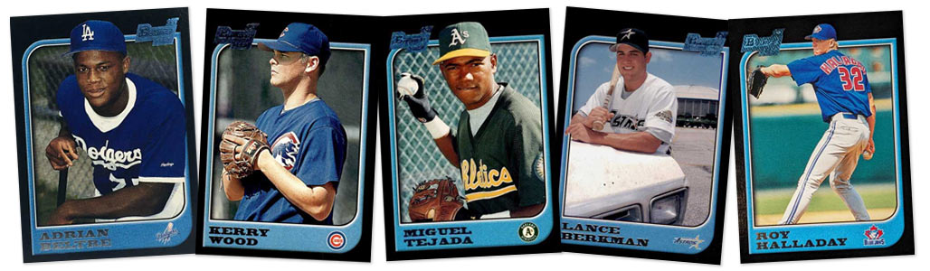 1997 Bowman baseball rookie cards