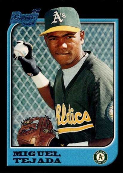 1997 Bowman Miguel Tejada #411