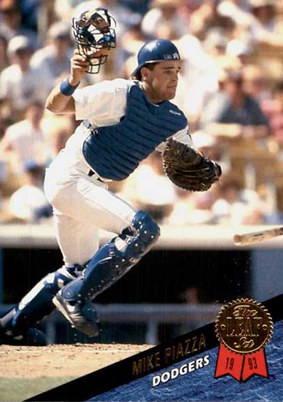 1993 Leaf Mike Piazza #35