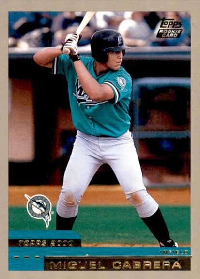 2000 Topps Traded Miguel Cabrera #T40