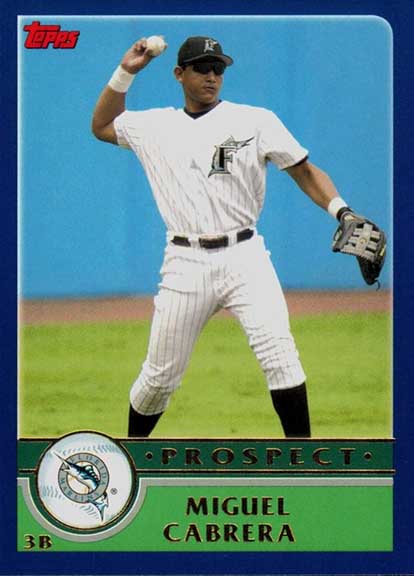 2003 Topps Traded Miguel Cabrera #T126