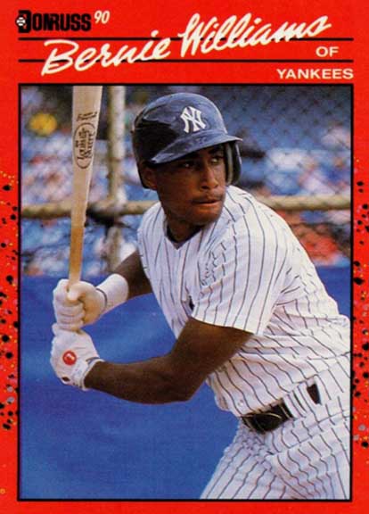 1990 Donruss Bernie Williams #689