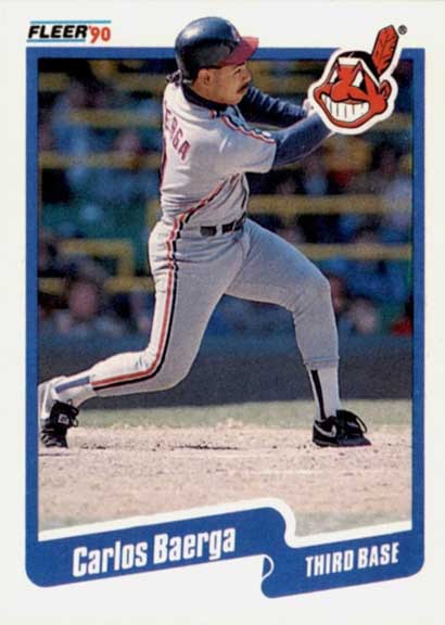 1990 Fleer Update Carlos Baerga #U-90