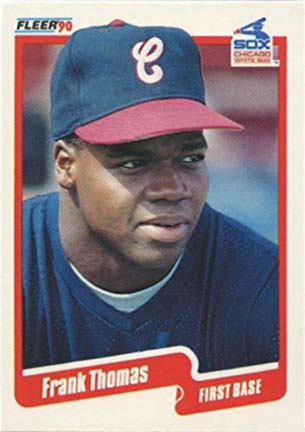 1990 Fleer Update Frank Thomas U-87