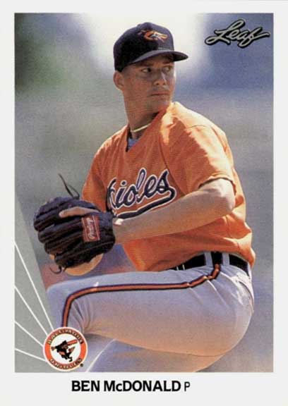 1990 Leaf Ben McDonald #249