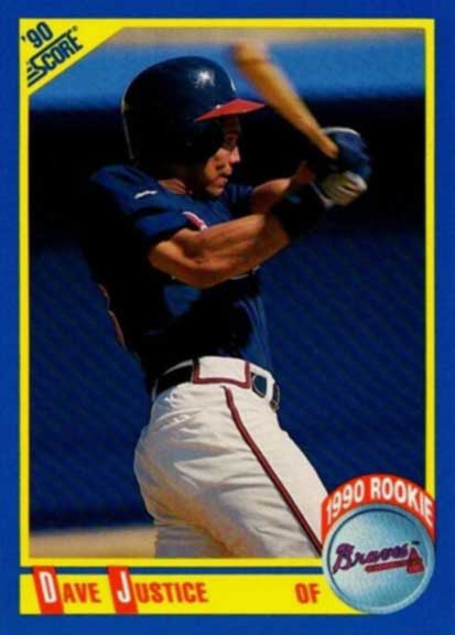 1990 Score David Justice #650
