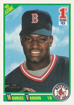 1990 Score Mo Vaughn #675