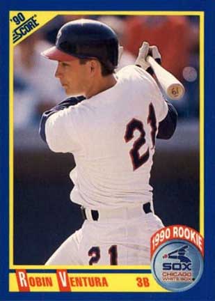 1990 Score Robin Ventura #595