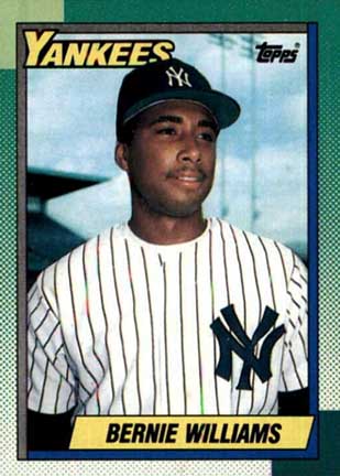 1990 Topps Bernie Williams #701