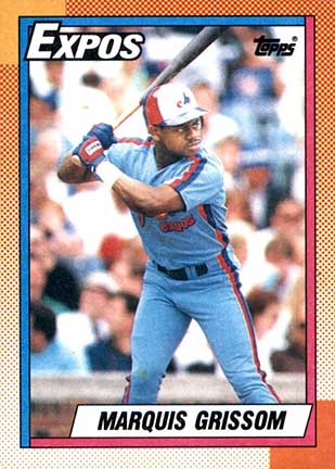 1990 Topps Marquis Grissom #714