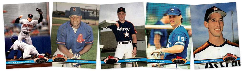 1991 Stadium Club baseball rookie cards