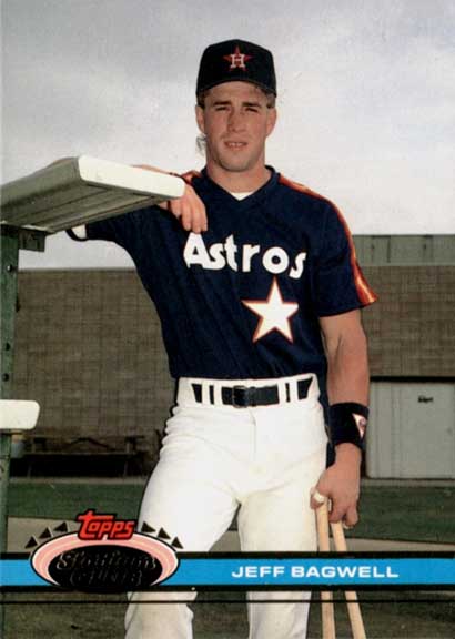 1991 Stadium Club Jeff Bagwell #388