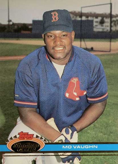 1991 Stadium Club Mo Vaughn #543