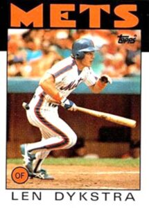 1986 Topps Len Dykstra #53