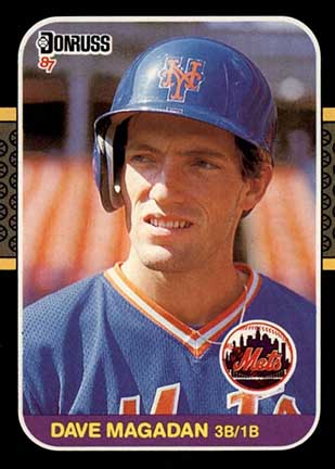 1987 Donruss Dave Magadan #575