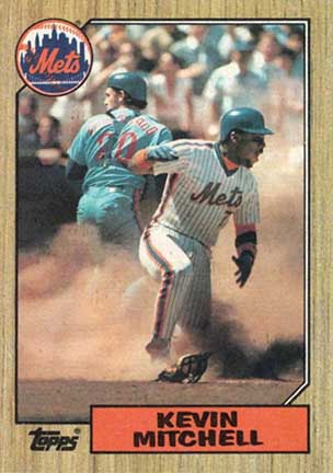 1987 Topps Kevin Mitchell #653