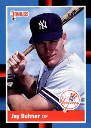 1988 Donruss Jay Buhner #545