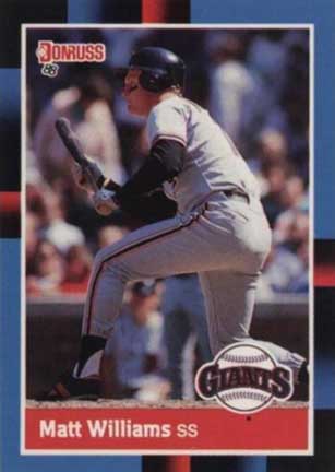 1988 Donruss Matt Williams #628