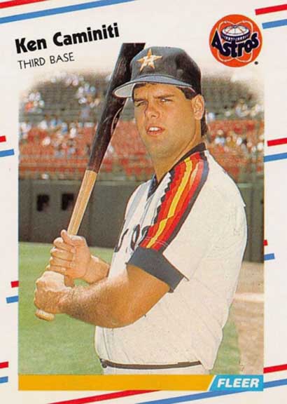 1988 Fleer Ken Caminiti #441