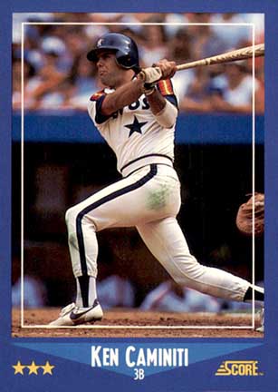 1988 Score Ken Caminiti #164
