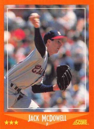 1988 Score Traded Jack McDowell #85T