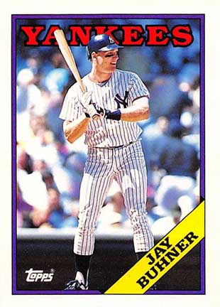 1988 Topps Traded Jay Buhner #21T