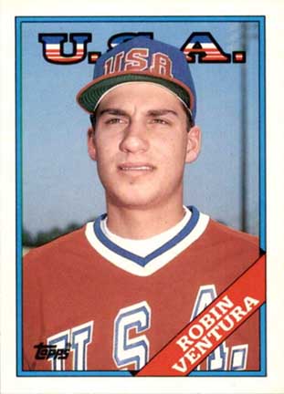 1988 Topps Traded Robin Ventura #124T