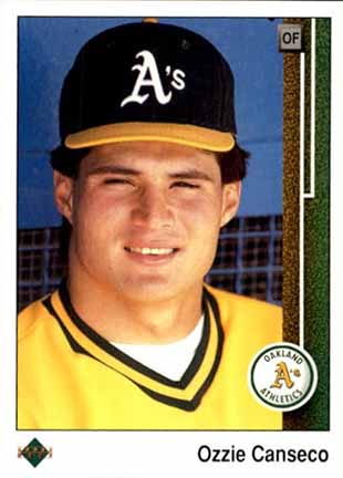 1989 Upper Deck Ozzie Canseco #756