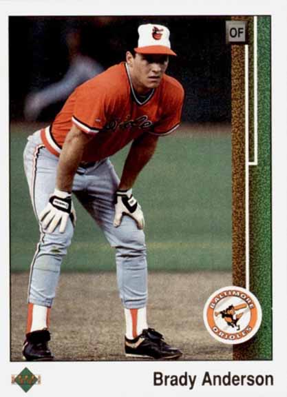 1989 Upper Deck Brady Anderson #408