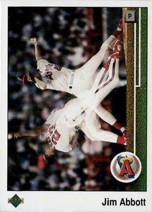 1989 Upper Deck Jim Abbott #755