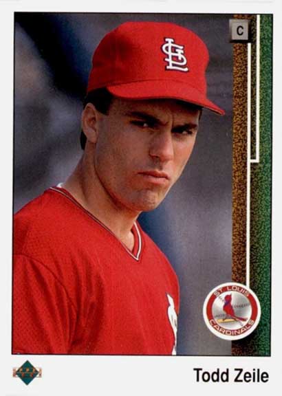 1989 Upper Deck Todd Zeile #754