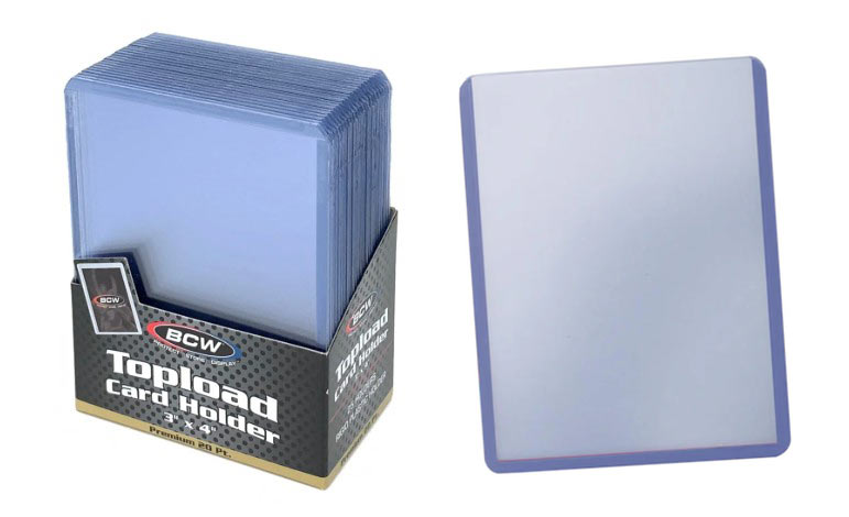 top loaders for baseball cards