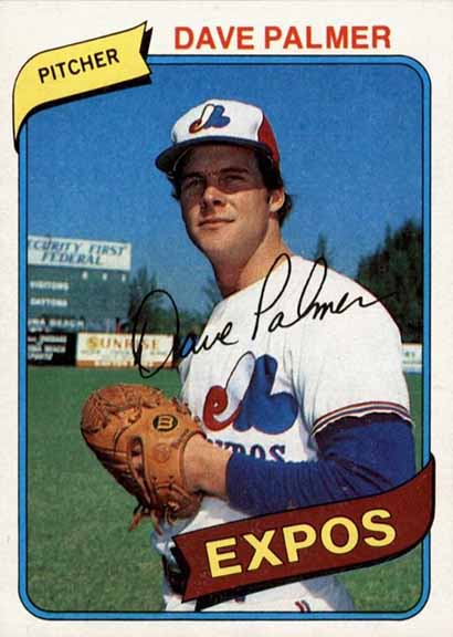 1980 Topps Dave Palmer #42
