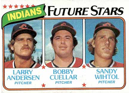 1980 Topps Indians Future Stars #665
