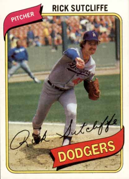 1980 Topps Rick Sutcliffe #544