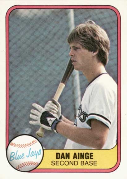 1981 Fleer Dan Ainge #418