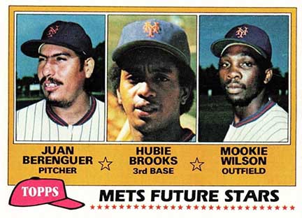 1981 Topps Mets Future Stars Mookie Wilson rookie #259
