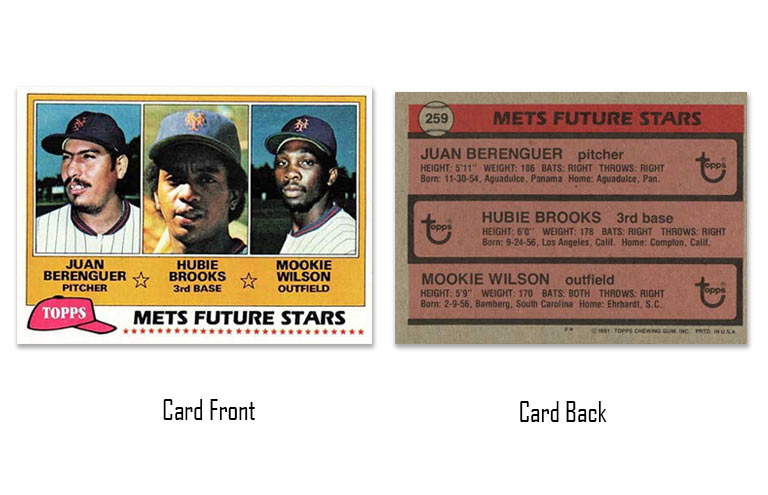 1981 Topps Mets Future Stars #259