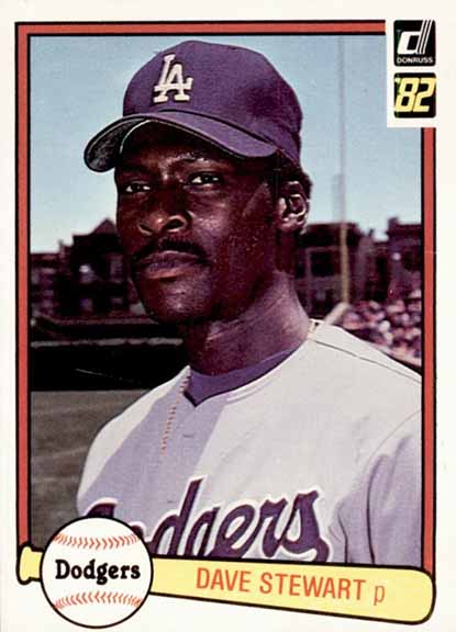 1982 Donruss Dave Stewart #410
