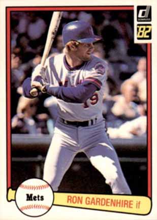 1982 Donruss Ron Gardenhire #649