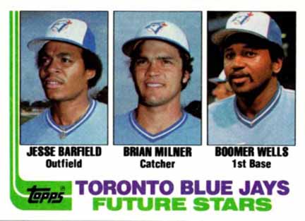 1982 Topps Blue Jays Future Stars Jesse Barfield #203