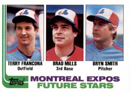 1982 Topps Expos Future Stars Terry Francona #118