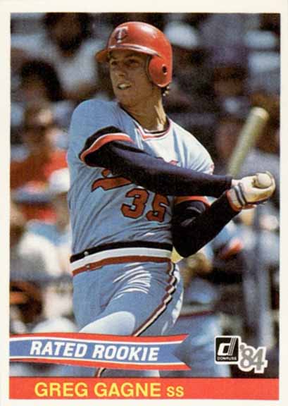 1984 Donruss Greg Gagne #39