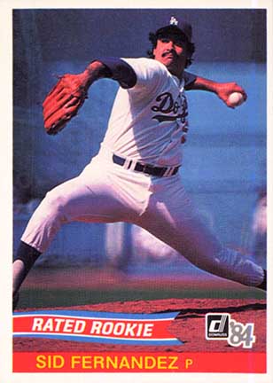 1984 Donruss Sid Fernandez #44