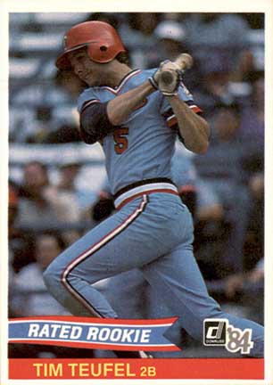 1984 Donruss Tim Teufel #37