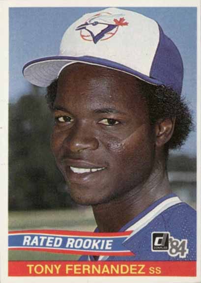 1984 Donruss Tony Fernandez #32