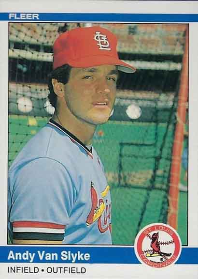 1984 Fleer Andy Van Slyke #339