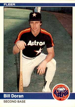 1984 Fleer Bill Doran #225