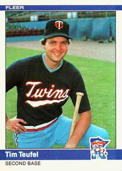 1984 Fleer Tim Teufel #574
