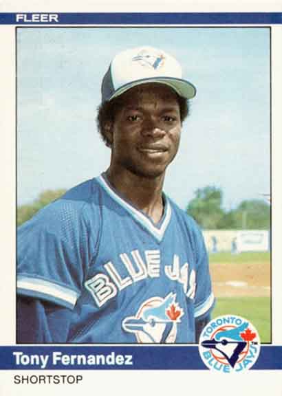 1984 Fleer Tony Fernandez #152
